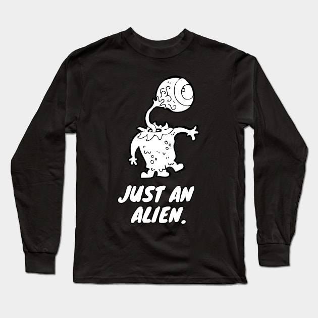 just an alien Long Sleeve T-Shirt by rositura